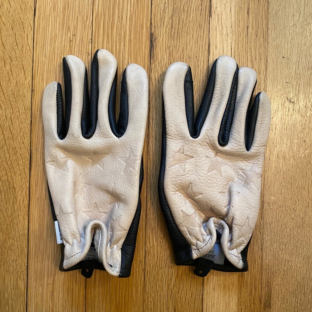 BHBR Large leather Moto riding gloves